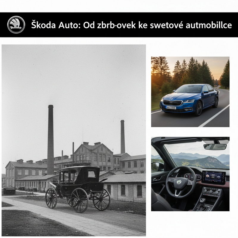 Škoda Auto: Od zbrojovek ke světové automobilce